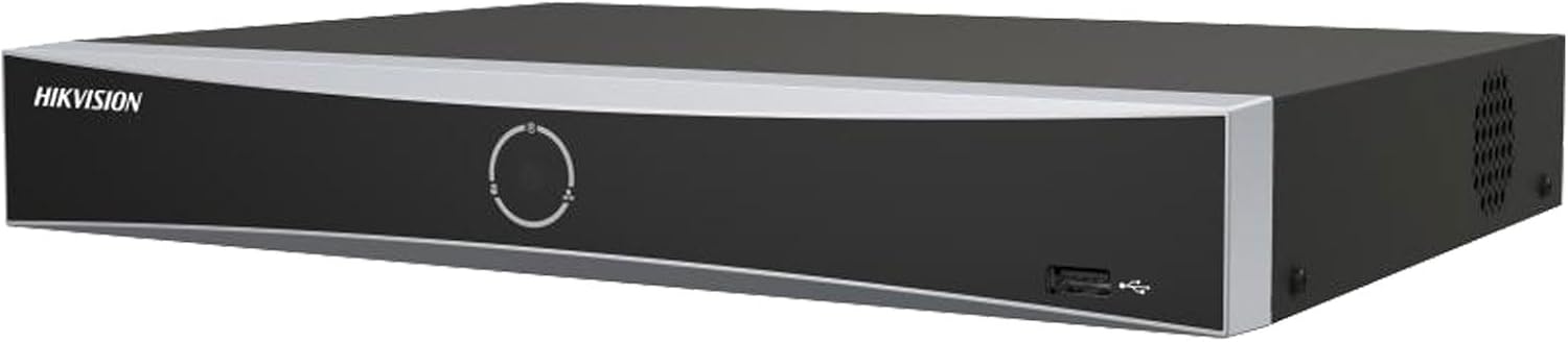 HIKVISION 16 Channel 8MP 4K NVR DS-7616NXI-K2 for IP Network CCTV Cameras Black NO POE Port