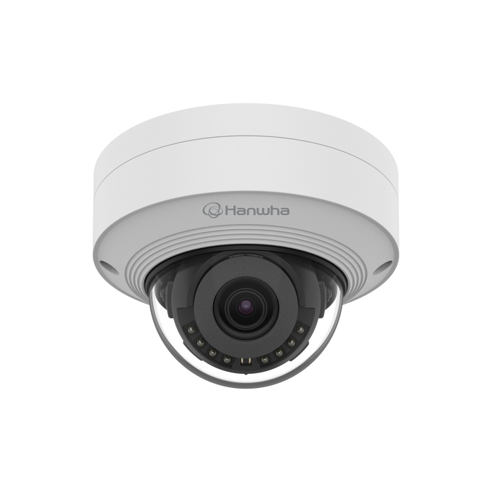 Hanwha Vision QNV-C9011R 4K AI IR Mini Vandal Dome Camera with 3.0mm Lens