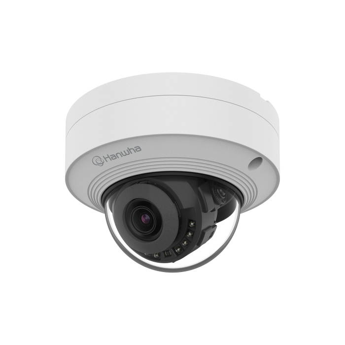 Hanwha Vision QNV-C9011R 4K AI IR Mini Vandal Dome Camera with 3.0mm Lens