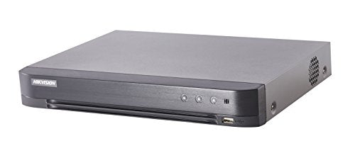 Hikvision H.265 Pro+ Turbo HD 8MP 8CH DVR iDS-7208HUHI-M2/S 4K HDMI Supports up to 8MP TVI/ 5MP AHD/ 5MP CVI/ Plus 8-CH 8MP IP CAM, 1-Sata HDD (HDD not Included)