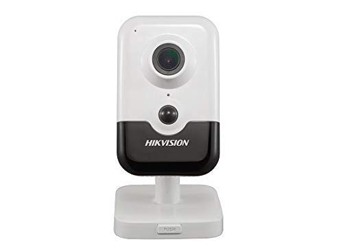 Hikvision DS-2CD2443G2-IW Hikvision Indoor 4MP PoE Cube Camera 2.8mm Lens with Build in SD Slot, Wi-Fi, Two Way Audio, No WEB Interface