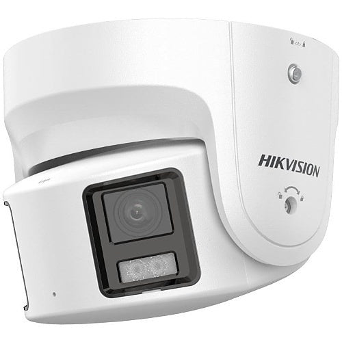 Hikvision DS-2CD3387G2P-LSU/SL ColorVu 8MP Panoramic Turret IP Camera, 4mm Fixed Lens