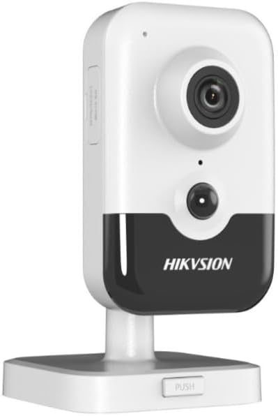 Ⲏіkvіsіon IP Camera DS-2CD2443G2-I 4MP Home Security Camera Indoor, AcuSense PIR Cube POE IP Camera with Phone App, 2.8mm Lens, H.265+ WDR, Build in SD Slot, Two Way Audio, Compatible with Hikvision