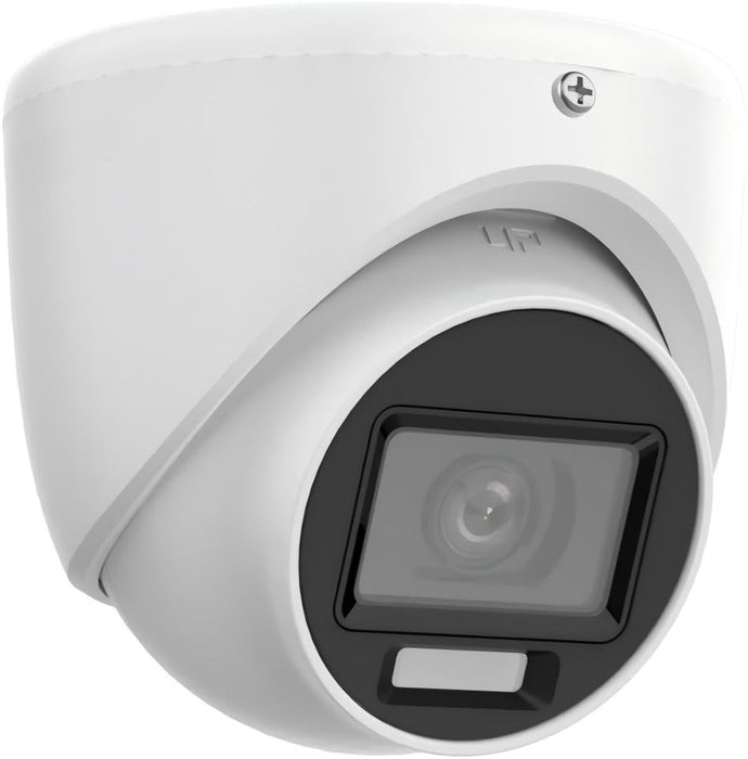 Hikvision DS-2CE76K0T-LMFS 3K Smart Hybrid Light Fixed Turret TVI/AHD/CVI/CVBS Camera Audio over Coaxial Cable Built-in Mic 2.8MM