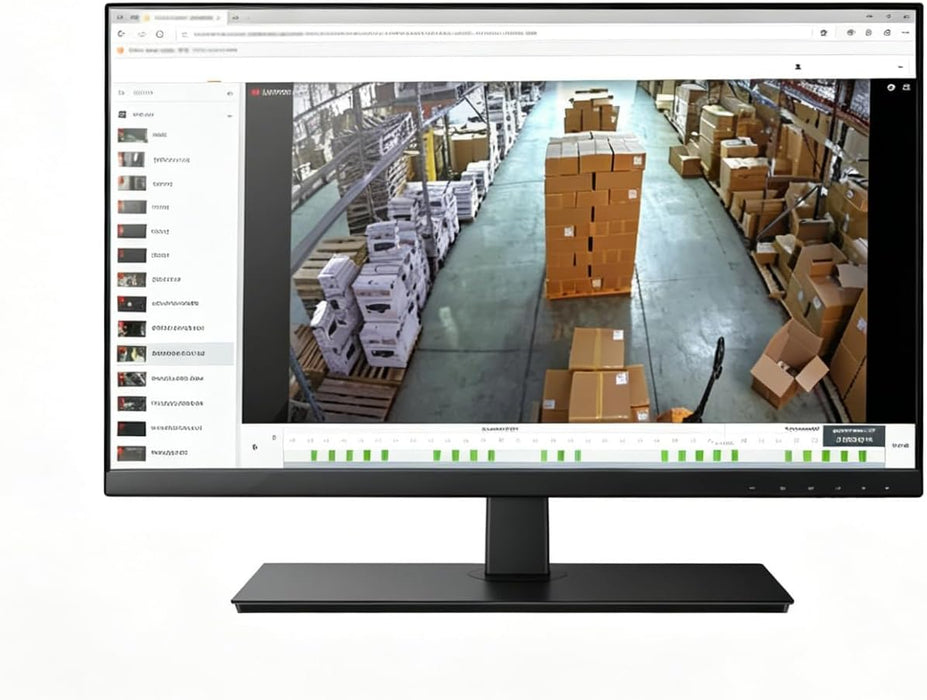 Real HD Security Camera Monitor Screen, 27 Inch 1080P Thin LED PC Monitor with HDMI VGA Built in Speaker Compatible with CCTV Security Camera NVR, Not Support Bluetooth and WiFi