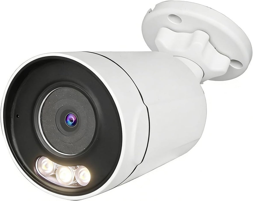 Comparable Performance to Dahua, ONVIF, 4MP POE Bullet Color Night Vision Camera, 2.8mm 108° Wide Viewing Angle Security IP Camera Outdoor IP66 Waterpfoof, NDAA Complaint