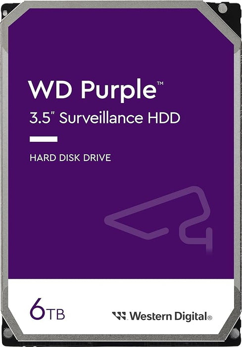 WD purple 6TB HDD cctv supply