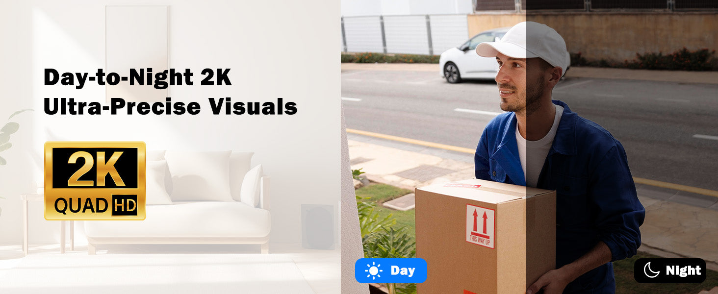 2K Video Smart Lock for Home Fingerprint Keyless Voice Control Door Lock