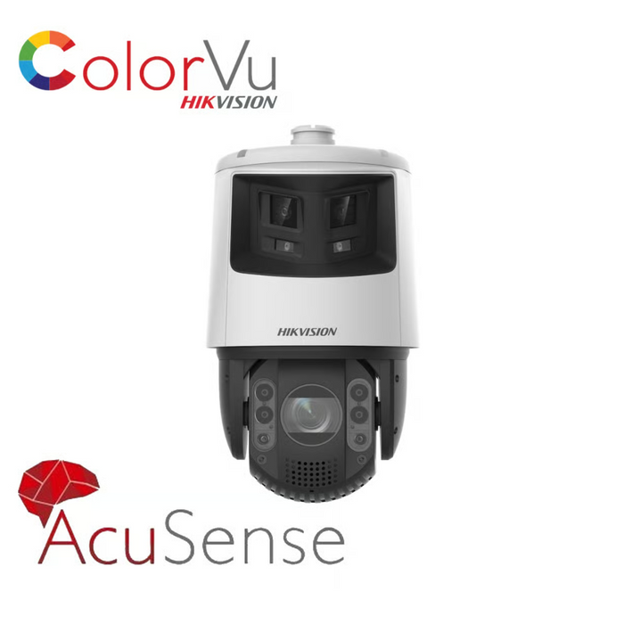 Hikvision DS-2SE7C432MWG-EB/26(F0) TandemVu 6+4 MP 32X ColorVu & IR Acusense IP Panoramic Network Speed Dome