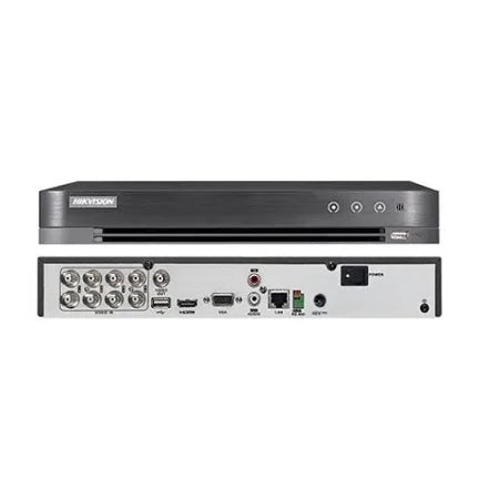 Hikvision DS-7208HQHI-K2 8CH 1080P H.265 1U DVR 2 SATA Encoding Ability Up to 1080p @ 15 fps Connected Up to 12 Cameras NO HDD
