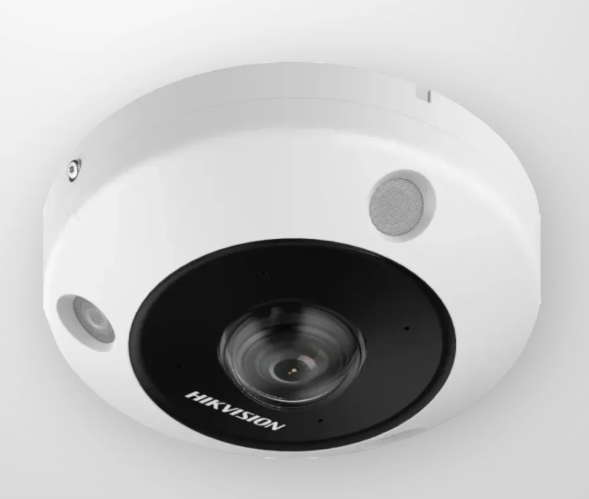 Hikvision DS-2CD6365G1-IVS 6 MP DeepinView Fisheye IP Network Camera Built-in Mic & Speaker Built-in IR Light 1.16MM