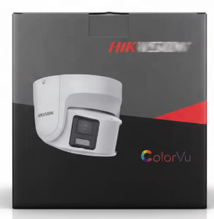 Hikvision DS-2CD3387G2P-LSU/SL ColorVu 8MP Panoramic Turret IP Camera, 4mm Fixed Lens