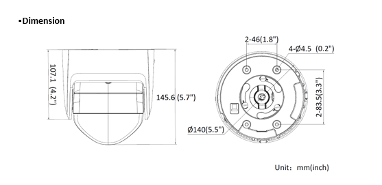 Hikvision DS-2CD2347G2P-LSU/SL 4MP Panoramic 24/7 Color Image Human & Vehicle Detection