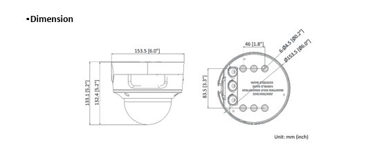 Hikvision PCI-D18Z2S 4K 8MP AcuSense Varifocal Dome IP Camera DarkFighter 2.7-13.5MM