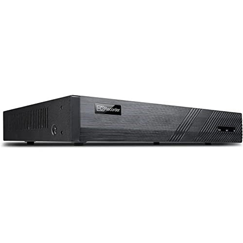Real HD UNVR-8CH-2TB 8 Channel 4K 8MP NVR Recorder w/ 8 POE Ports 2TB Storage, Compatible with up to 8MP Uniview IP Cameras
