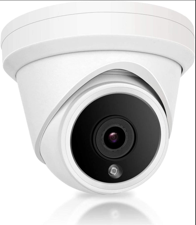 Hikvision Unbranded OEM 5MP Outdoor IP Turret Camera w/ Built-in Mic C ...