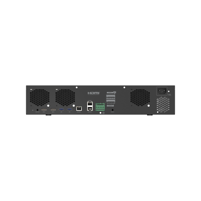 Ⲏanwha 64 CH Channel NVR XRN-6420B2 Network Video Record, Up to 32MP, HDMI, H.265+, 8 SATA (Up to 80TB), AI Detection, Hard Drive not Included