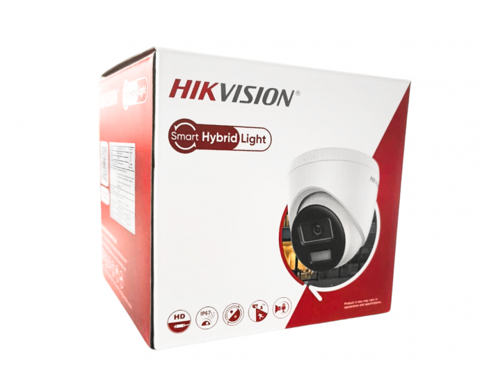 Hikvision DS-2CD1383G2-LIUF/SL 4K 8MP POE IP Turret Outdoor IP 2.8MM 2-Way Audio