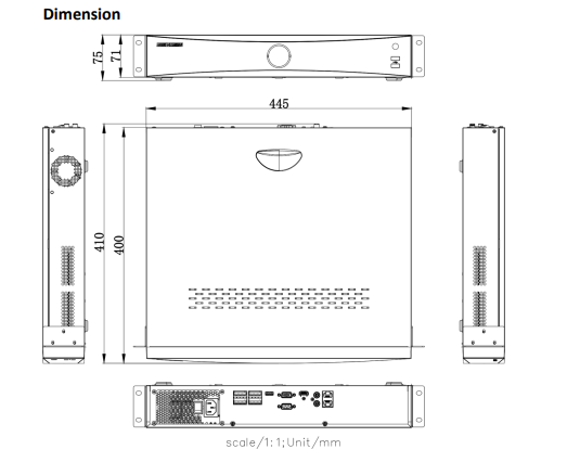 Hikvision DS-7732NXI-K4 32 Channel 4K ACU-Sense NVR(No PoE), Human&Vehicle Detection, Facial Recognition, Up to 12MP Recording, Compatible with Hikvision IP Camera, 4 SATA & 2-Way Audio, H.265+ (No HDD)