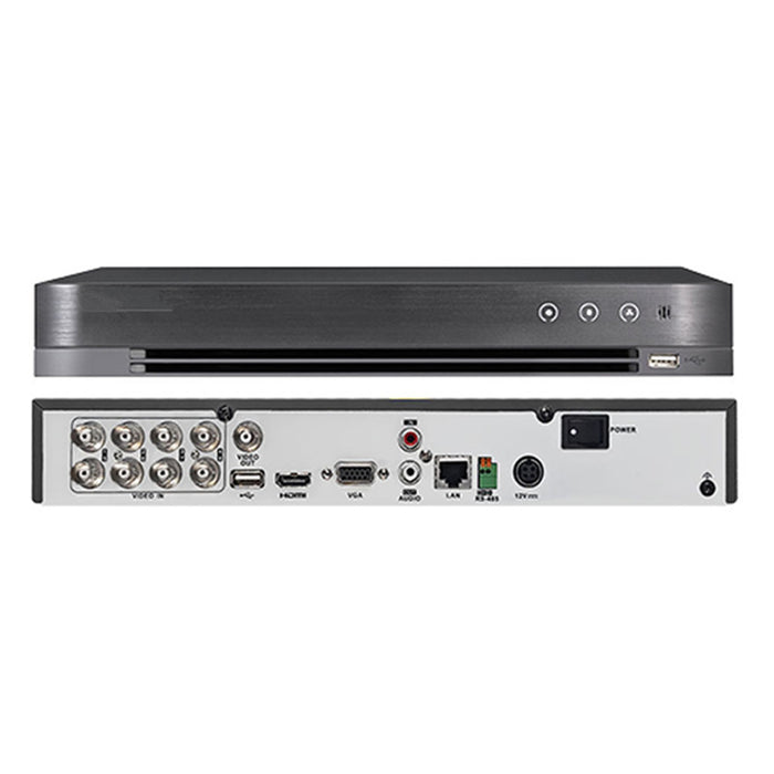 Hikvision 8 CHANNEL DVR DS-7208HQHI-K1 H.265+ 4MP TVI/AHD, 2MP CVI +4CH 4MP IP